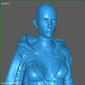 Asajj Ventress Star Wars - STL File for 3D Print - [maco3d]