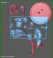 Android 18 Sexy Maid Dragon Ball Z - STL File for 3D Print - maco3d