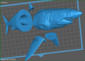 Great White Shark - STL File for 3D Print - maco3d