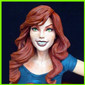 Mary Jane Watson Statue - STL File for 3D Print - maco3d