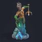 Aquaman DC Statue - STL File for 3D Print - maco3d