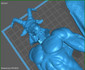 Baphomet Demon - STL File for 3D Print - maco3d