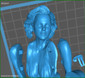 Marilyn Monroe Memorabilia - STL File for 3D Print - maco3d