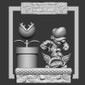 Super Mario and Luigi Statue - STL File for 3D Print - maco3d
