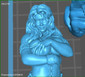 Lady Slave Statue - STL File for 3D Print - maco3d