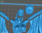 Carnival Queen NSFW Statue - STL File for 3D Print - maco3d