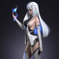 PlayStation PS5 Lady Statue - STL File for 3D Print - maco3d