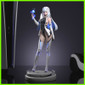 PlayStation PS5 Lady Statue - STL File for 3D Print - maco3d