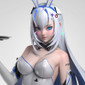 PlayStation PS5 Bunny Girl Statue - STL File for 3D Print - maco3d