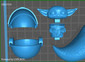 The Mandalorian Toon - STL File for 3D Print - maco3d