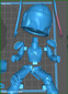 The Mandalorian Toon - STL File for 3D Print - maco3d