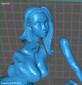 Cinderella Maid - STL File for 3D Print - maco3d