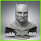 Batman Ben Affleck Bust - STL File for 3D Print - maco3d