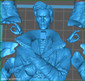 Dr Strange Statue - STL File for 3D Print - maco3d