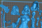 Mistress Death Statue - STL File for 3D Print - maco3d