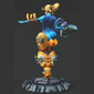 Samus Aran Metroid Statue - STL File for 3D Print - maco3d