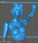 Sirens of Gotham Harley Quinn Catwoman and Poison Ivy - STL File for 3D Print - maco3d