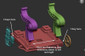 Sirens of Gotham Harley Quinn Catwoman and Poison Ivy - STL File for 3D Print - maco3d