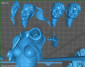Harley Quinn Birds of Prey Statue - STL File for 3D Print - maco3d