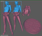 Natalie Charlie's Angels - STL File for 3D Print - maco3d