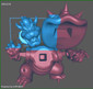 Mario World - STL File for 3D Print - maco3d