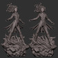 Scarlet Witch - STL File for 3D Print - maco3d