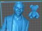 Mr. Bean - STL File for 3D Print - maco3d