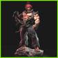 Akuma Street Fighter Statue - STL File for 3D Print - maco3d
