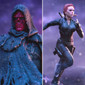 Red Skull and Black Widow Diorama - STL File for 3D Print - maco3d