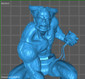Beast X-Men Hank McCoy - STL File for 3D Print - maco3d