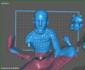 Spiderman and Mary Jane - STL File for 3D Print - maco3d