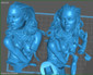 Medusa Statue - STL File for 3D Print - maco3d