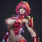 Xenoblade Chronicles Pyra - STL File for 3D Print - maco3d