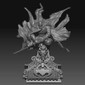 Batman Ninja Statue - STL File for 3D Print - maco3d