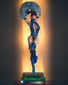 Kitana Mortal Kombat Statue - STL File for 3D Print - maco3d