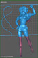 Wonder Woman and Supergirl Statue - STL File for 3D Print - maco3d