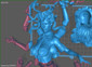 Marilith Demon Statue - STL File for 3D Print - maco3d