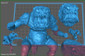 Jabba's Rancor Star Wars Statue - STL File for 3D Print - maco3d