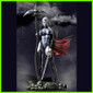 Lady Death with Sword Statue - STL File for 3D Print - maco3d
