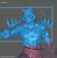 Shao Kahn Mortal Kombat Statue - STL File 3D Print - maco3d