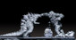 Godzilla vs Kong Statue - STL File 3D Print - maco3d