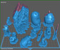 Digimon TK and Patamon Statue - STL File 3D Print - maco3d