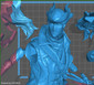 Bloodborne The Hunter Statue - STL File 3D Print - maco3d