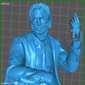 John Wick Statue - STL File 3D Print - maco3d