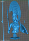 Enyo Warrior Statue - STL File 3D Print