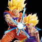 Goku and Gohan Dragon Ball Z Statue - STL File 3D Print - maco3d