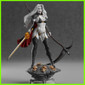 Lady Death Statue - STL File 3D Print - maco3d