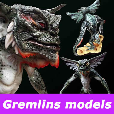 gremlins model collections - maco3d