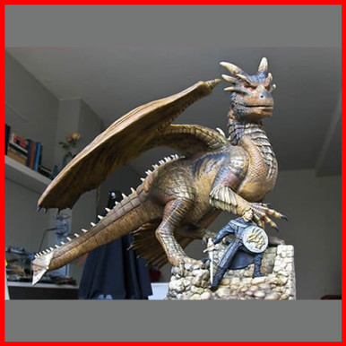 Draco the Dragonheart vinyl model kit figures