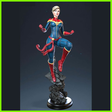 Estátua Capitã Marvel (Captain Marvel): Capitã Marvel (Captain